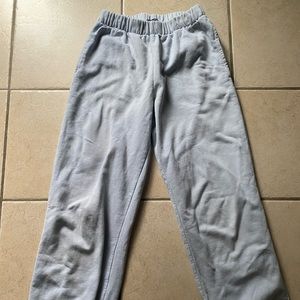 Grey blue brandy Melville sweats